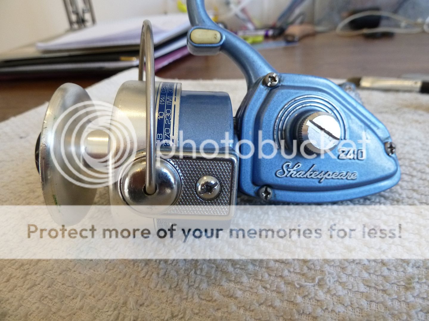 リール Shakespeare 2410 Shakespeare 2410 vintage convertible spinning fishing reel